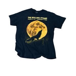 Rolling Stones 2015 Tour XL Shirt Carter Finley Stadium NCSU Raleigh zip code